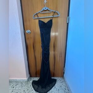 Elegant Black Evening Gown
